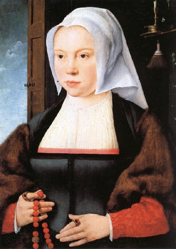 Joos van cleve Portrait of a Woman